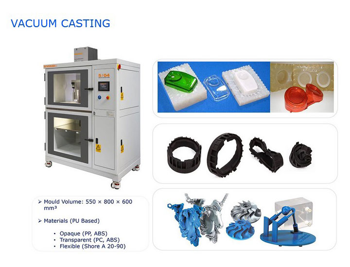 FACILITIES - SCHOOL OF ADDITIVE MANUFACTURING - VACUUM CASTING