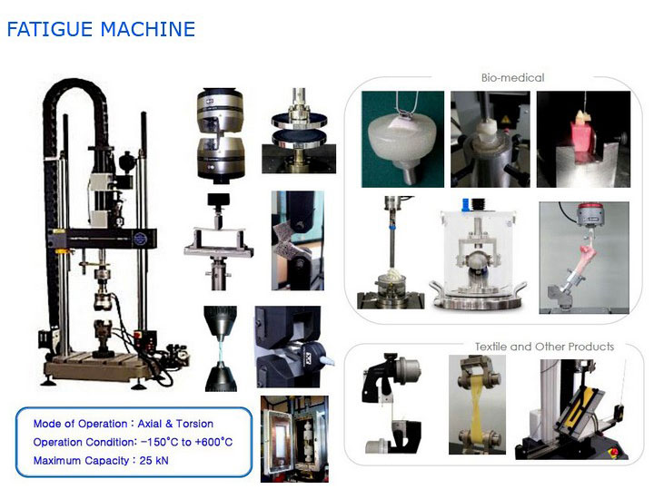 FACILITIES - SCHOOL OF PRODUCT VALIDATION - FATIGUE MACHINE