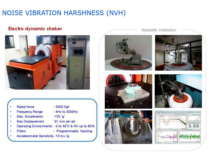 FACILITIES - SCHOOL OF PRODUCT VALIDATION - NOISE VIBRATION HARSHNESS (NVH)