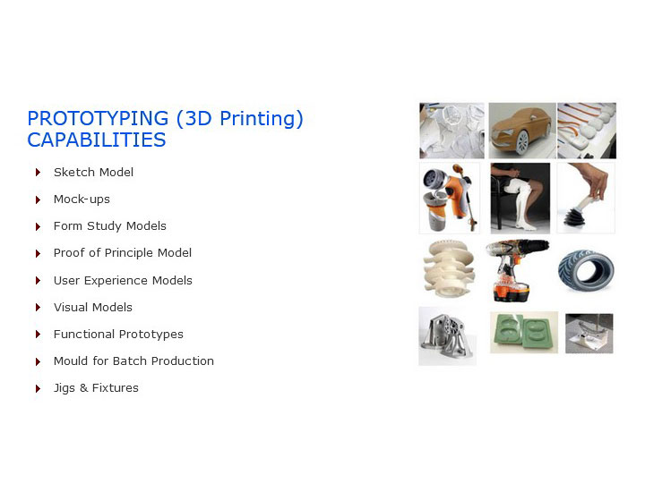 CAPABILITIES - PROTOTYPING (3D PRINTING)