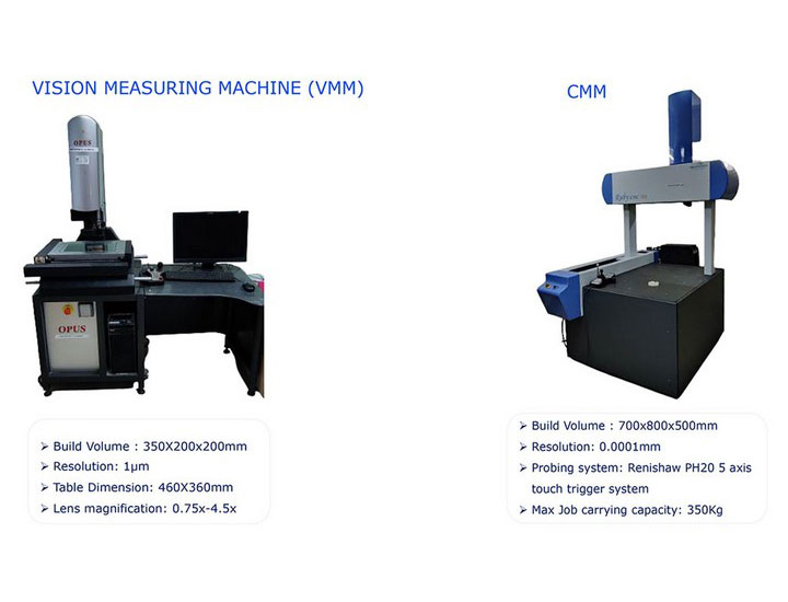 FACILITIES - SCHOOL OF NEW PRODUCT DEVELOPMENT - VISION MEASURING MACHINE (VMM) & CMM