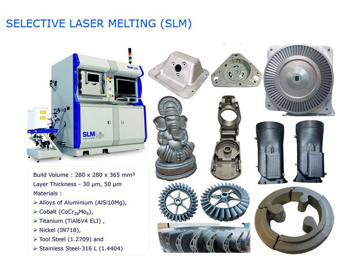 FACILITIES - SCHOOL OF ADDITIVE MANUFACTURING - SELECTIVE LASER MELTING (SLM)